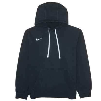 Nike Men's Black XL Pullover Hoodie Cotton Blend Athletic Style