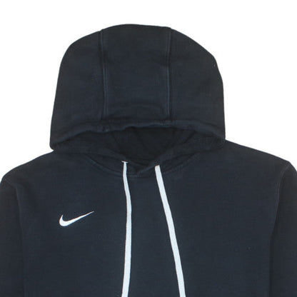 Nike Men's Black XL Pullover Hoodie Cotton Blend Athletic Style