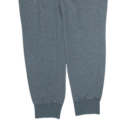 Puma Men’s Grey Jogger Trousers Size L Elastic Waist Cotton Blend