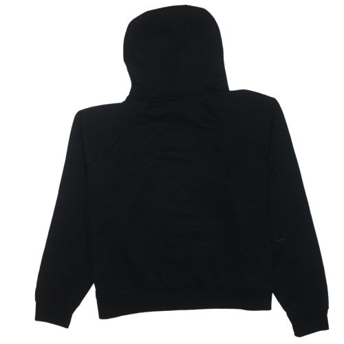 Nike Women's Black XL Pullover Hoodie Logo Graphic Cotton Blend