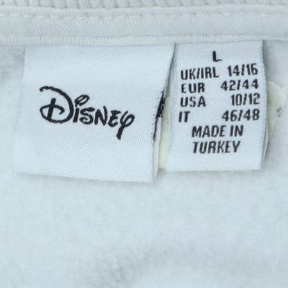 Disney Primark Women Blue Chip 'n' Dale Sweatshirt L Pullover Crew Neck