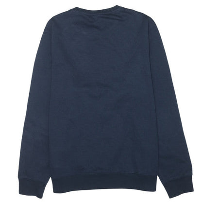 Russell Athletic Men's Blue 2XL Pullover Sweatshirt with Logo Print