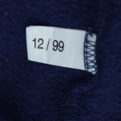 Adidas Men Blue Fleece Pullover Sweatshirt L Sports Vintage
