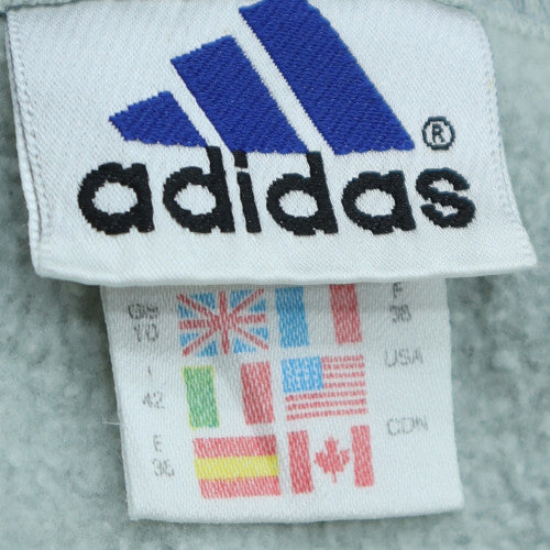 Adidas Women’s Light Blue Crew Neck Pullover Sweatshirt Size 14