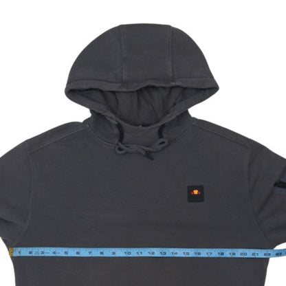 Ellesse Mens Black Pullover Hoodie M Cotton Blend Drawstring Pocket