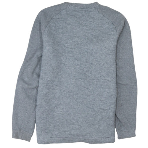 Nike Men's Grey Crew Neck Pullover Sweatshirt Size L