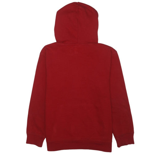 GAP Kids Boys Red Pullover Hoodie XL 12-13 Years Cotton Blend Logo