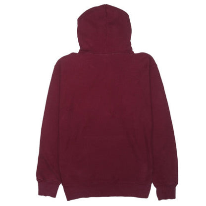 Champion Men's Red Pullover Hoodie L Regular Reverse Weave