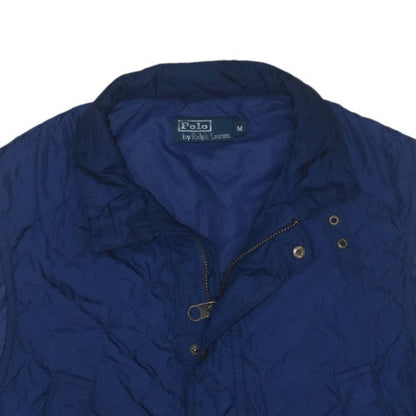 Ralph Lauren Men's Blue Quilted Waistcoat M Padded Casual Outdoor