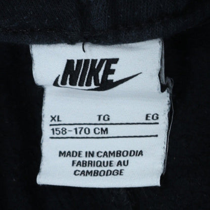 Nike Boys Black XL Jogger Trousers Fleece Elastic Waist Activewear