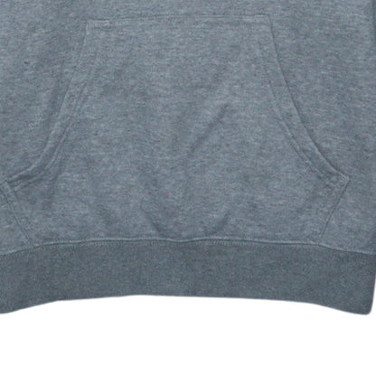 Champion Men's Grey Small Pullover Hoodie with Logo Detail