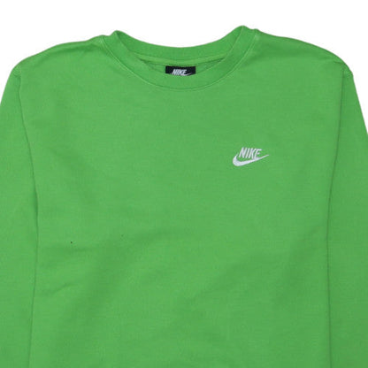 Nike Men's Green M Crew Neck Pullover Sweatshirt