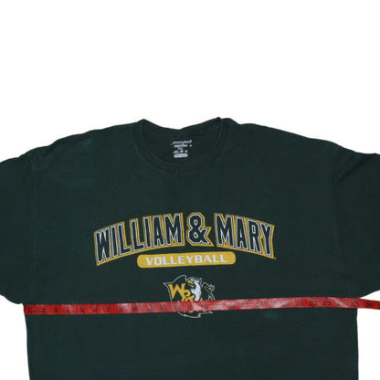 Champion Men’s Green William & Mary Volleyball Graphic 2XL T-Shirt