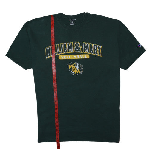 Champion Men’s Green William & Mary Volleyball Graphic 2XL T-Shirt