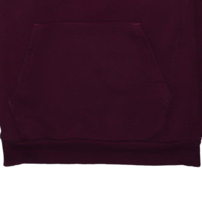 The North Face Womens Burgundy Pullover Hoodie Medium Cotton Blend