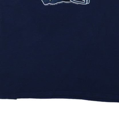 NFL Team Apparel Men's Navy Seattle Seahawks T-Shirt Size 2XL