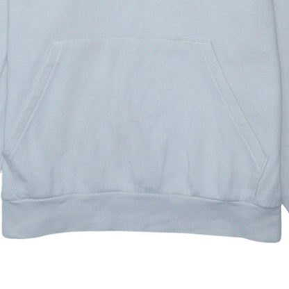 Adidas Men's White Pullover Hoodie L Classic Logo Sports Fleece