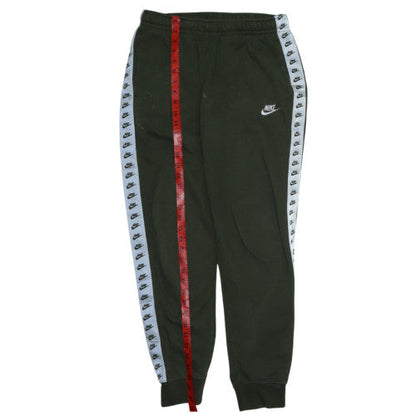 Nike Men's Green Logo Jogger Sweatpants M Regular Fit