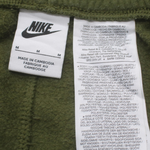 Nike Men's Green Logo Jogger Sweatpants M Regular Fit