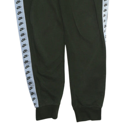 Nike Men's Green Logo Jogger Sweatpants M Regular Fit
