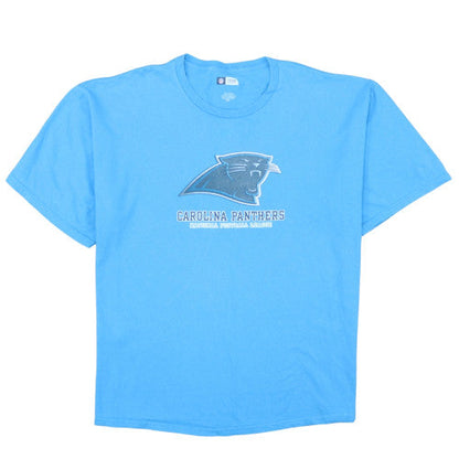 NFL Team Apparel Carolina Panthers Blue 2XL Men's Graphic T-Shirt