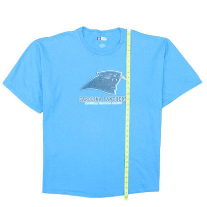 NFL Team Apparel Carolina Panthers Blue 2XL Men's Graphic T-Shirt