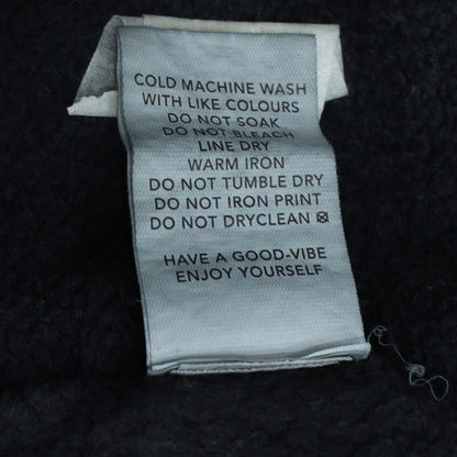 Stussy Men’s Black XL Pullover Crew Neck Fleece Sweatshirt