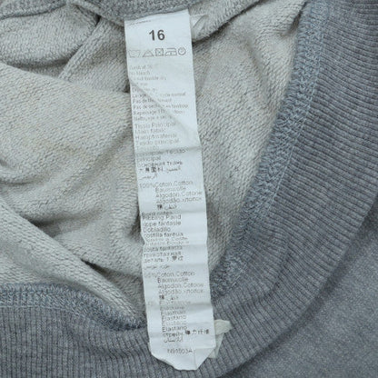 Levi's Boys Grey Pullover Hoodie Size 16 Cotton Blend Logo Sweatshirt