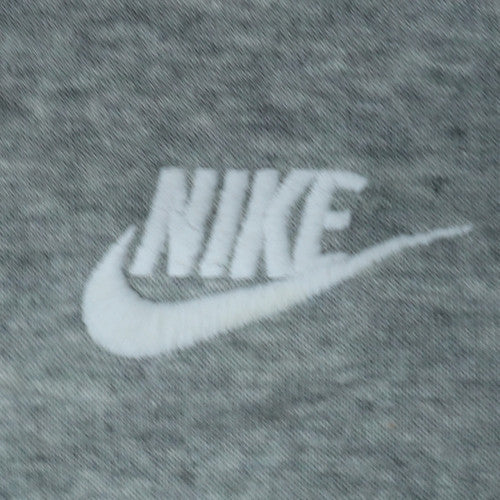 Nike Mens Grey Pullover Hoodie Size L Fleece Sportswear