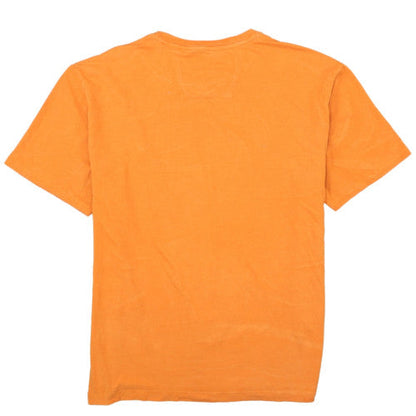 Nautica Men's Orange Performance Cotton Stretch Crew Neck T-Shirt XL