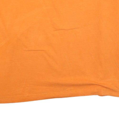Nautica Men's Orange Performance Cotton Stretch Crew Neck T-Shirt XL