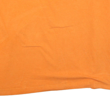 Nautica Men's Orange Performance Cotton Stretch Crew Neck T-Shirt XL