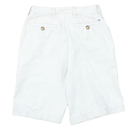 Tommy Hilfiger Men's White Chino Shorts Size 32 Regular Cotton