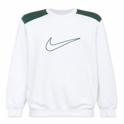 Nike Men's White Long Sleeve Pullover Sweatshirt Size L