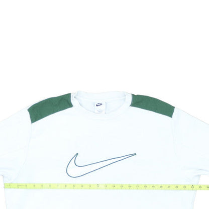 Nike Men's White Long Sleeve Pullover Sweatshirt Size L