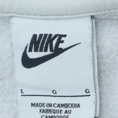 Nike Men's White Long Sleeve Pullover Sweatshirt Size L