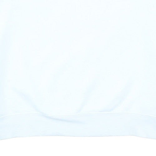 Nike Men's White Long Sleeve Pullover Sweatshirt Size L