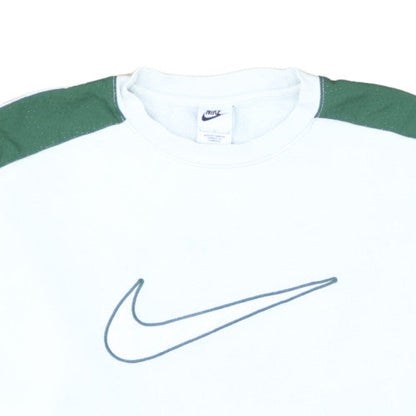 Nike Men's White Long Sleeve Pullover Sweatshirt Size L