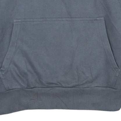 Champion Men's Grey Pullover Hoodie Small Logo Graphic Fleece