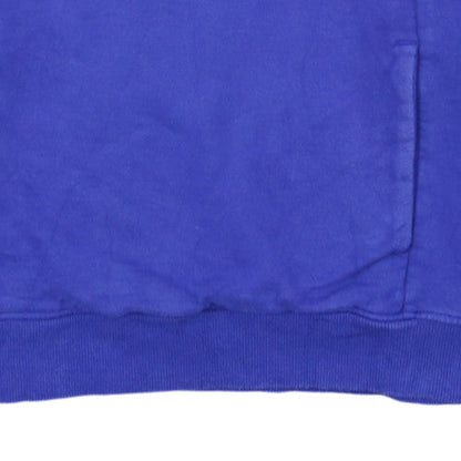 The North Face Womens Blue Pullover Hoodie Medium 100% Cotton
