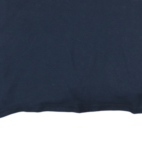 Chaps Men's Blue 3XL Big & Tall Cotton Polo Shirt