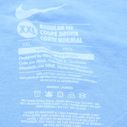 Nike Men's Blue 'None Better' Graphic Regular Fit T-Shirt XXL
