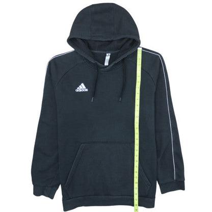 Adidas Men's Black XL Pullover Fleece Hoodie Sportswear