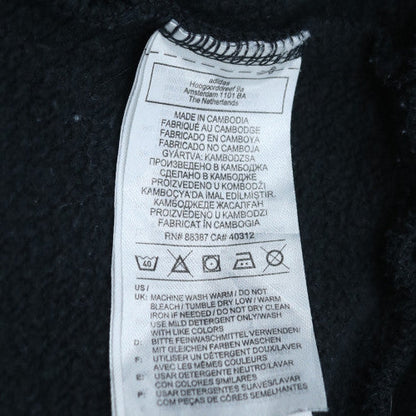 Adidas Men's Black XL Pullover Fleece Hoodie Sportswear