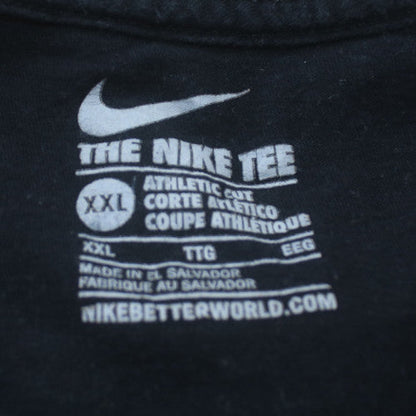 Nike Men's Black Crew Neck Athletic Fit T-Shirt XXL