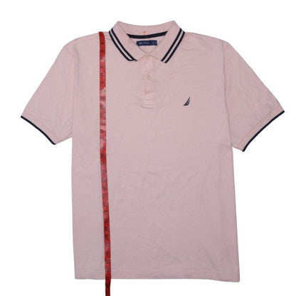 Nautica Men's Pink Short Sleeve Classic Fit Polo Shirt XXL