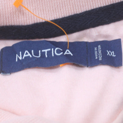 Nautica Men's Pink Short Sleeve Classic Fit Polo Shirt XXL