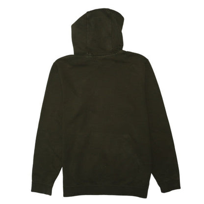 Nike Mens Green Pullover Hoodie L Regular Fit Fleece Sweatshirt