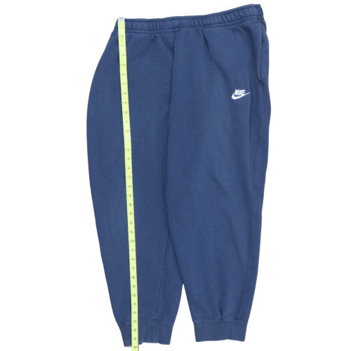 Nike Mens Blue XXL Sweatpants Jogger Trousers Cotton Blend
