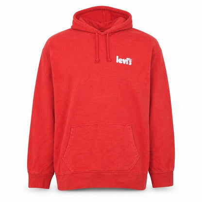 Levi's Men's Red Relaxed Fit Pullover Hoodie XXL